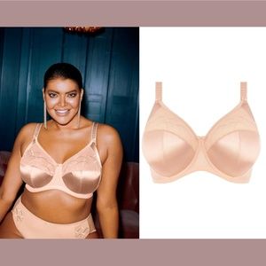 NWD $59 Elomi‎ [ 38H US ] Cate Underwired Bra in Latte Nude
